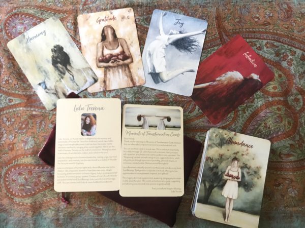 Moments of Transformation card deck by lulu and Live Life with Wonder